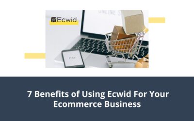 7 Benefits of Using Ecwid For Your Ecommerce Business