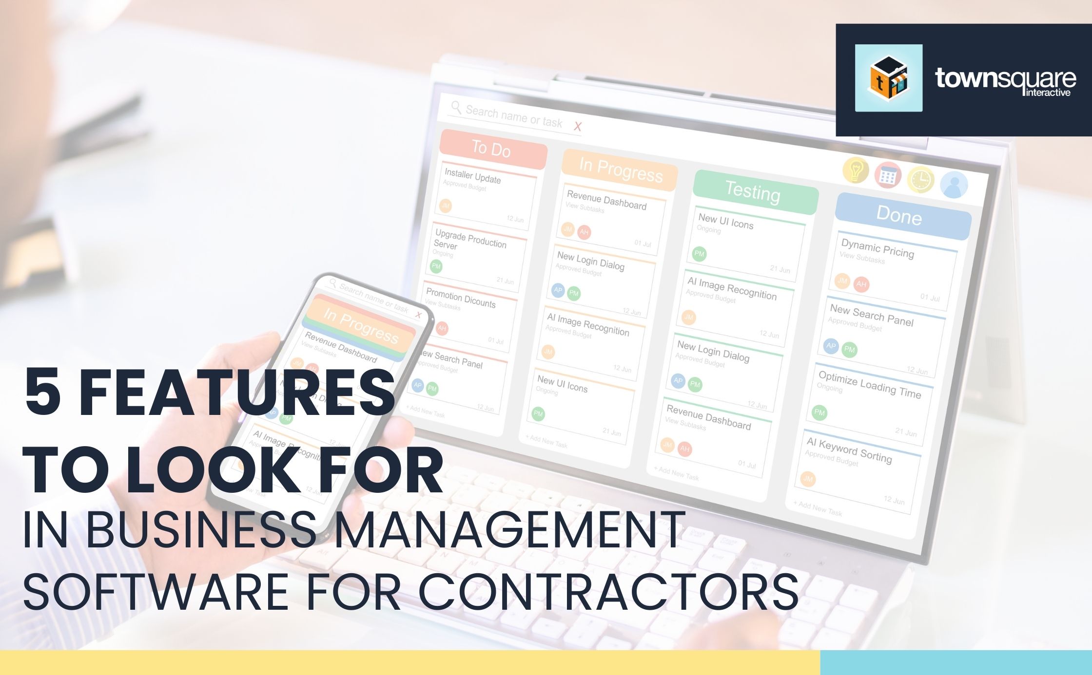 5 Features To Look For in Business Management Software for Contractors