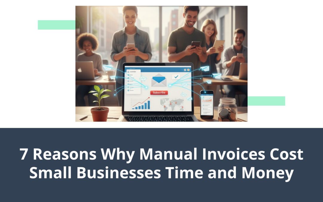 7 Reasons Why Manual Invoices Cost Small Businesses Time and Money
